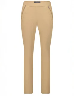 Gardeur pantalons Slim Fit zene28 600261 Licht Bruin Discount