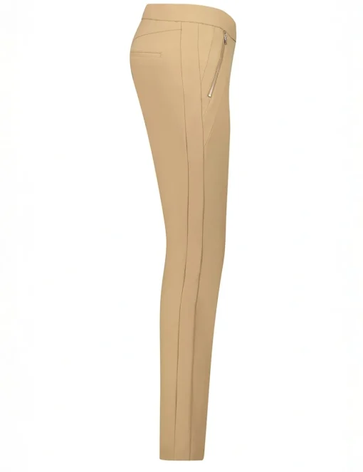 Gardeur pantalons Slim Fit zene28 600261 Licht Bruin Discount
