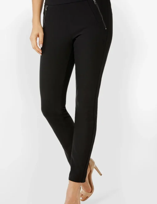 Gardeur pantalons Slim Fit zene28 600261 Zwart Discount