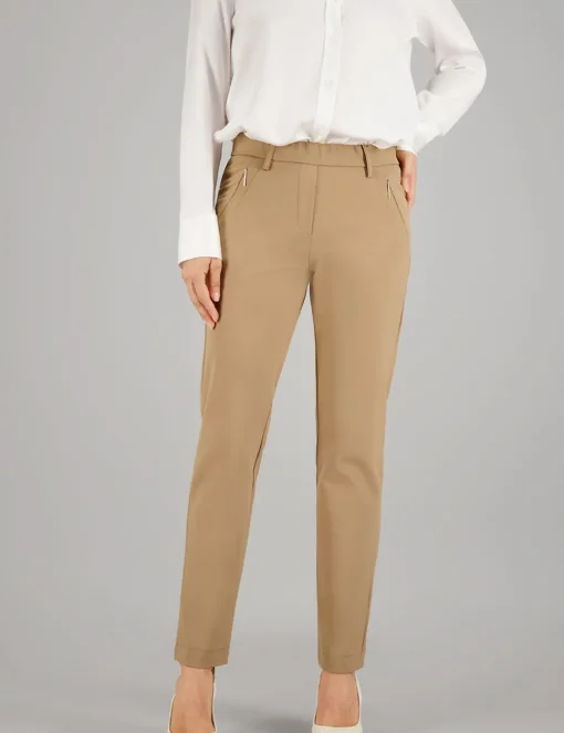 Gardeur pantalons Zene ZENE57 602471 Ecru Fashion