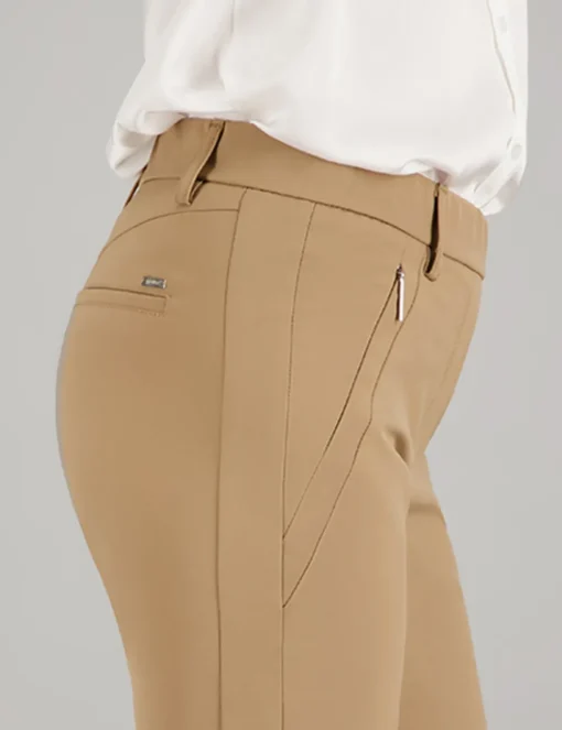 Gardeur pantalons Zene ZENE57 602471 Ecru Fashion
