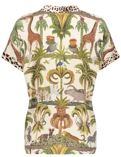 Geisha blouse 53381-70 Groen Online