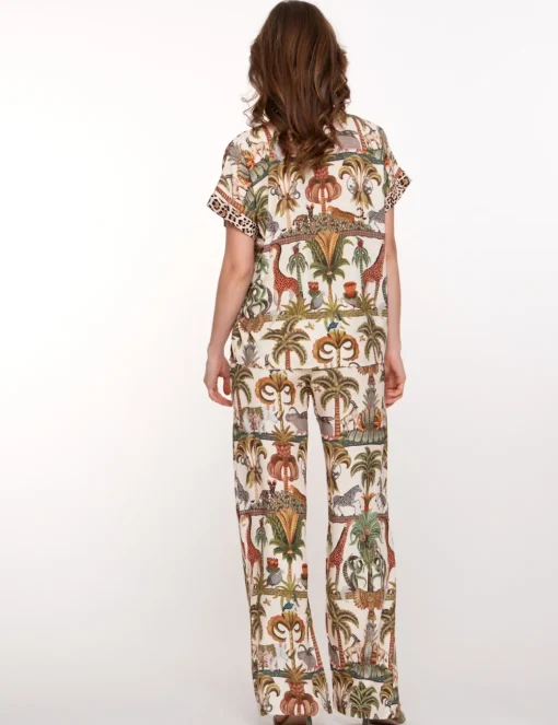Geisha blouse 53381-70 Groen Online
