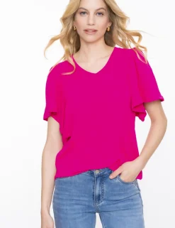 Geisha blouse 53352-21 Wijnrood Fashion