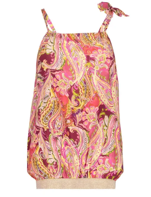 Geisha blouse 53330-40 Wijnrood Hot