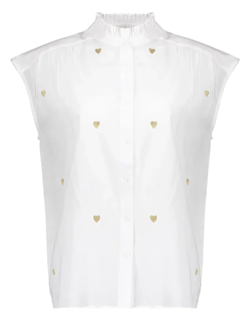 Geisha blouse 53341-81 Offwhite Discount