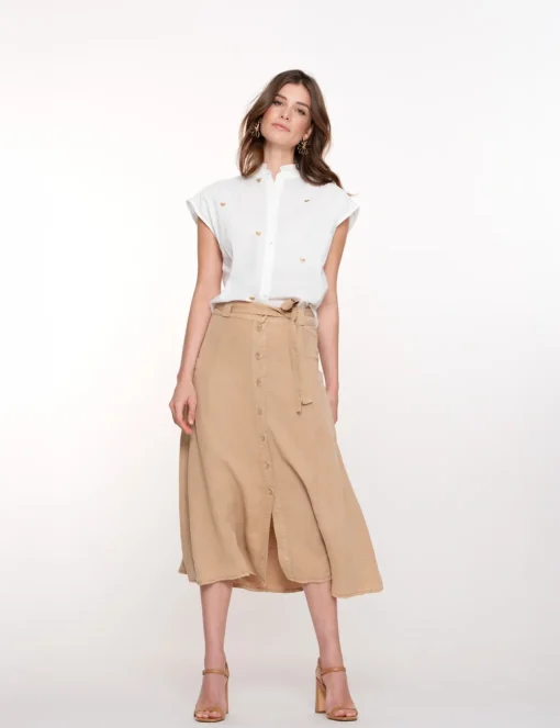 Geisha blouse 53341-81 Offwhite Discount