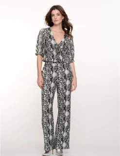 Geisha blouse 54382-20 Zwart Hot