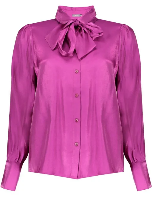 Geisha blouse 53090-23 Paars New