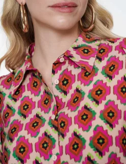Geisha blouse 53258-20 Roze Sale