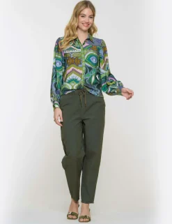 Geisha blouse 53227-20 Paars New