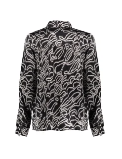 Geisha blouse 43933-20 Zwart Best