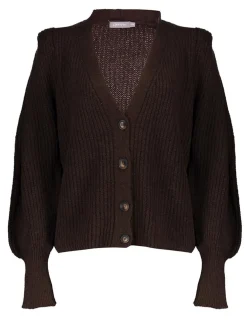 Geisha gebreid vest 24572-70 Bruin Sale