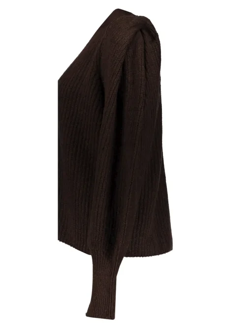 Geisha gebreid vest 24572-70 Bruin Sale