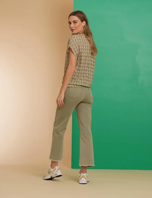 Geisha jeans 41065-10 Army Discount