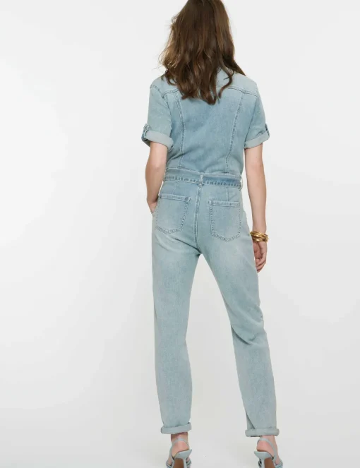 Geisha jumpsuits 51050-10 Grijs Melange Online