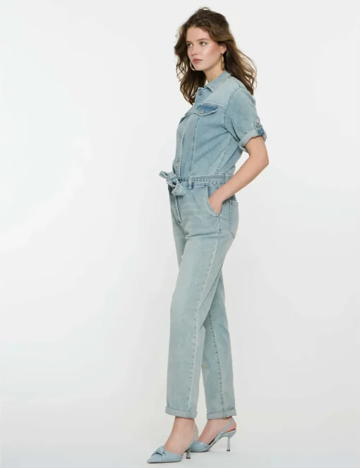 Geisha jumpsuits 51050-10 Grijs Melange Online