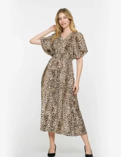 Geisha jurk 57092-20 Beige Clearance