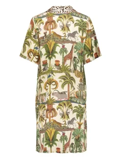 Geisha jurk 57395-70 Groen Hot