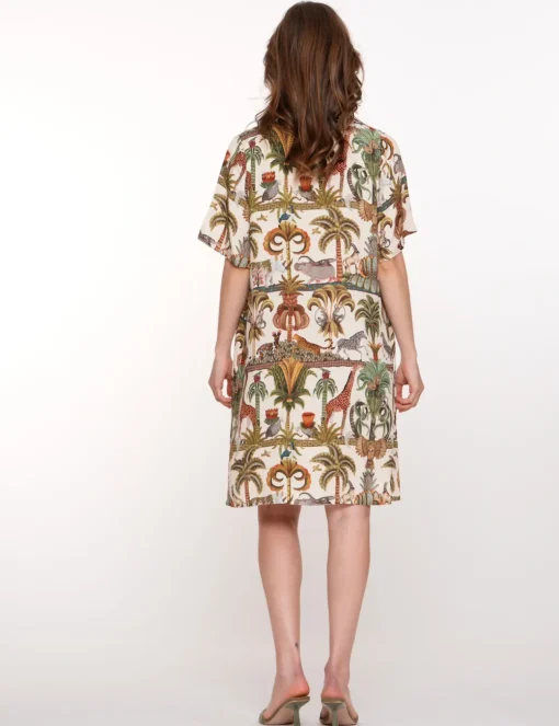 Geisha jurk 57395-70 Groen Hot