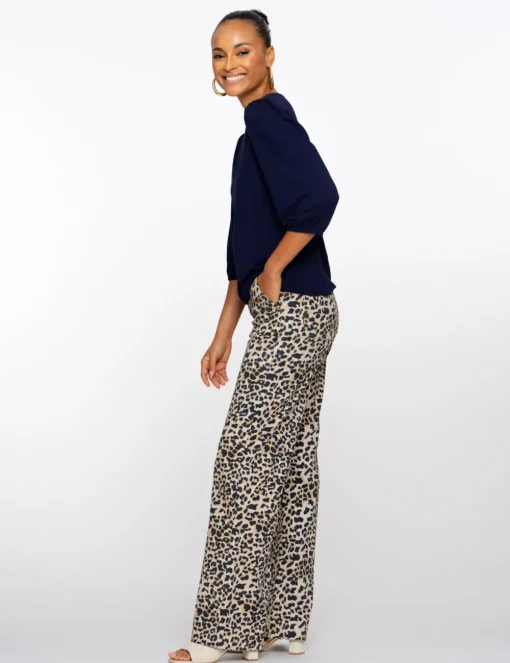 Geisha pantalons 51232-20 Beige Discount