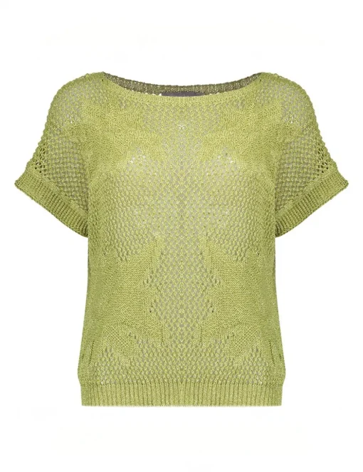 Geisha v-hals trui 54061-70 Licht Groen Online