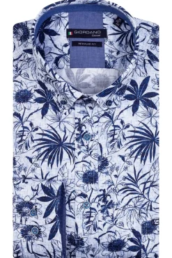 Giordano casual overhemd Regular Fit 316030 Licht Blauw Discount