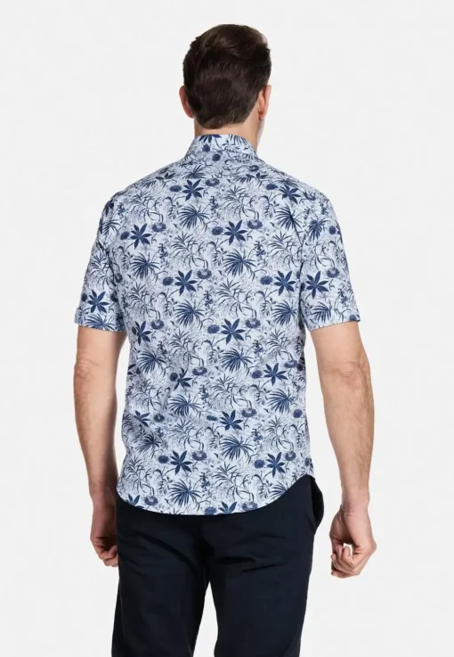 Giordano casual overhemd Regular Fit 316030 Licht Blauw Discount