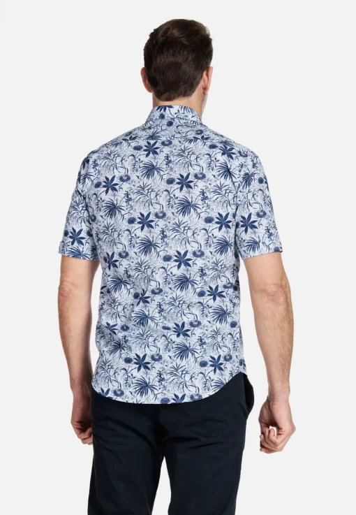 Giordano casual overhemd Regular Fit 316030 Licht Blauw Discount