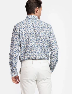Giordano casual overhemd 517039 Licht Groen Discount