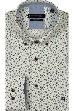 Giordano overhemd 516030 Licht Groen Outlet