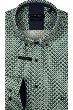 Giordano overhemd 516033 Licht Blauw Sale