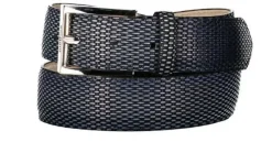 Giorgio riem Belt-Rattan Blauw Outlet
