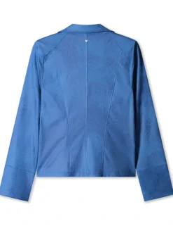 Helena Hart biker 7288-ZIPPER-BIKER Kobalt New