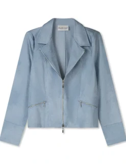 Helena Hart biker 7288-ZIPPER-BIKER Licht Blauw Hot