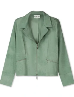 Helena Hart biker 7288-ZIPPER-BIKER Licht Groen Clearance