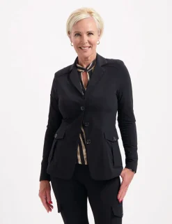 Helena Hart blazer 7442-blazer cargo Zwart Outlet