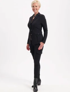 Helena Hart blazer 7442-blazer cargo Zwart Outlet