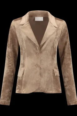 Helena Hart blazer 7446-BL-VEL-KORTO Camel Sale