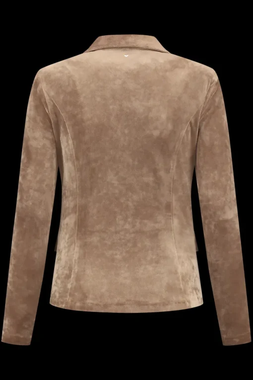 Helena Hart blazer 7446-BL-VEL-KORTO Camel Sale