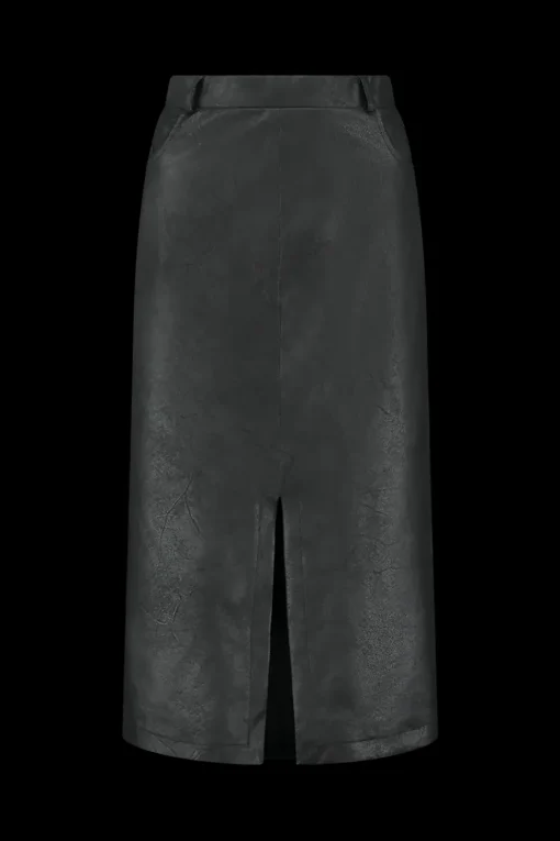 Helena Hart midi rok 7580-ROKCOUPER Zwart Clearance