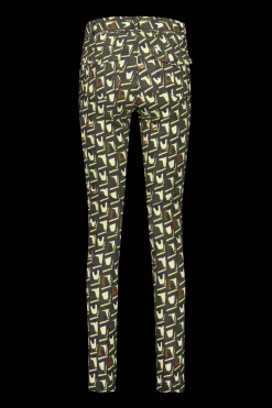 Helena Hart pantalons 7306-FLEX-CHINO Olijf groen New