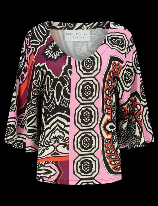 Helena Hart t-shirts 7468-PAT-KIMO-PRI Multicolor Sale