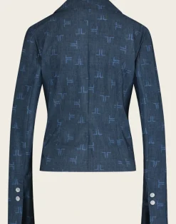 Jane Lushka blazer UJL1222790N Donker Blauw Discount