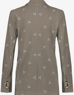 Jane Lushka blazer USJ12211050 Licht Bruin New