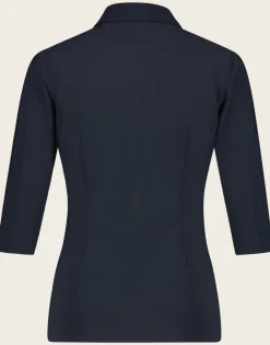 Jane Lushka blouse BB710UKS Donker Blauw New