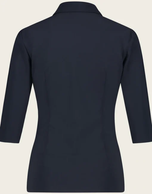 Jane Lushka blouse BB710UKS Donker Blauw New