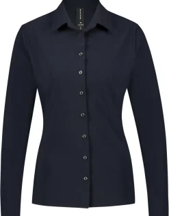 Jane Lushka blouse BB710ULS Donker Blauw Hot