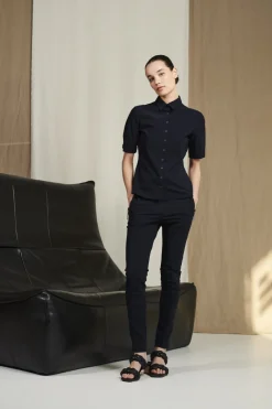 Jane Lushka blouse BB710ULS Donker Blauw Hot