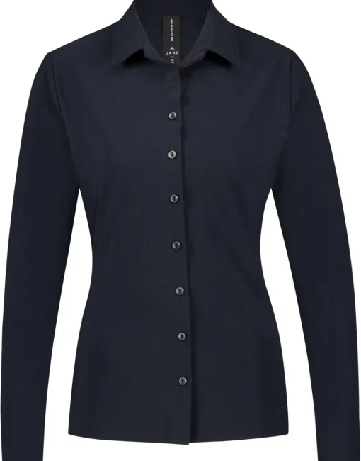 Jane Lushka blouse BB710ULS Donker Blauw Hot